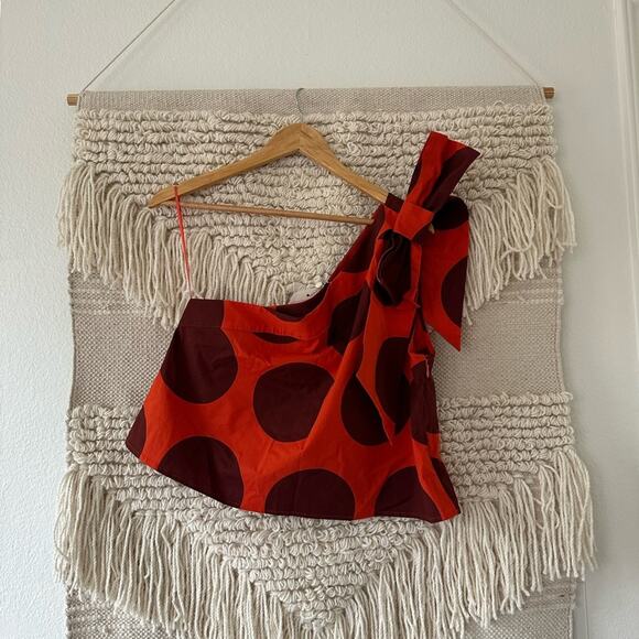 NWT: Farm Rio Polka Dot Blouse - Picture 1 of 7